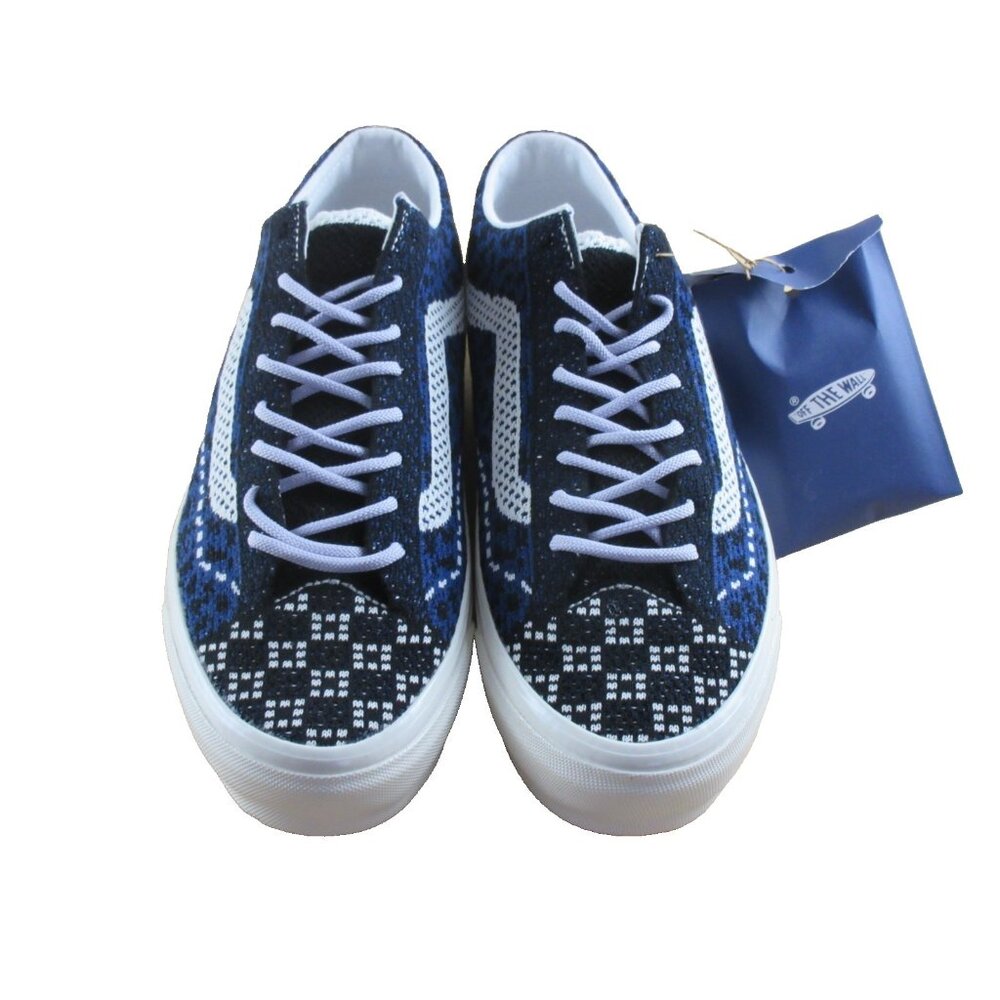 Vans Men's Lx Old Skool 36 Premium Skate shoes Cheetah Navy Blue Sizes NIB - Picture 7 of 7